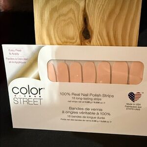 Color Street PINK CASHMERE Blush Nail Polish Strips